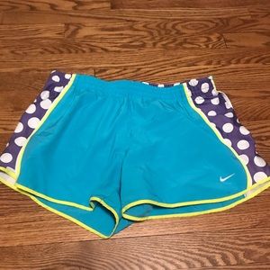 NIKE dri-fit athletic running shorts